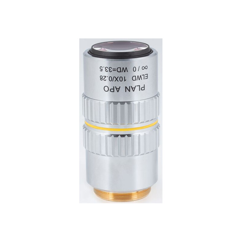 Motic Objetivo plano apocromático ELWD 10X/0,280 (wd:33,5 mm)