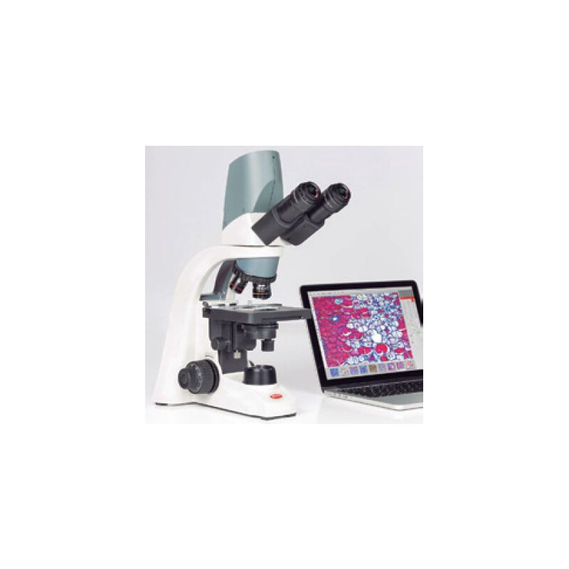 Motic Microscopio BA210 Digital, 3MP, 1/2", USB2, infinity, EC- plan, achro, 40x-1000x, LED