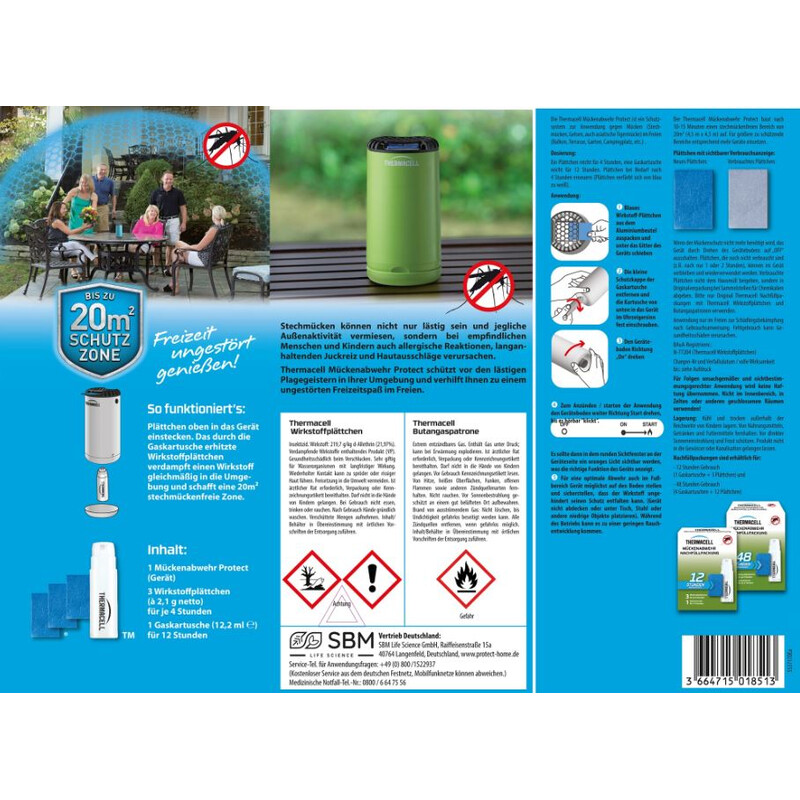 Thermacell Farol repelente de mosquitos