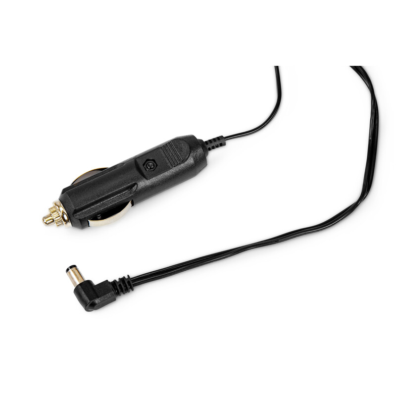 Omegon Cable de carga para mechero de coche de : cable de 12 V (7 m) 5,5x2,5 mm, para telescopios Meade