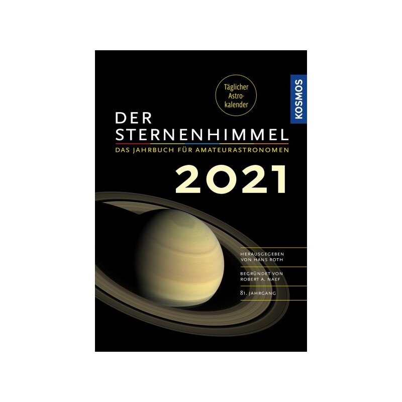 Kosmos Verlag Almanaque El Cielo estrellado 2021