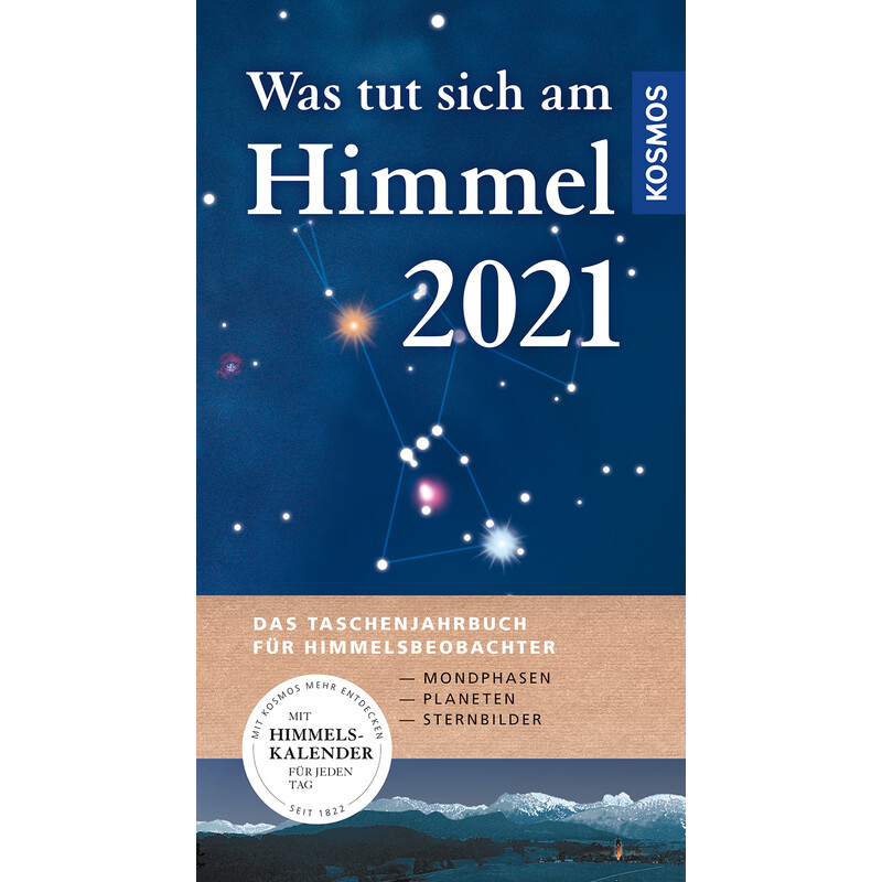 Kosmos Verlag Almanaque Was tut sich am Himmel 2021