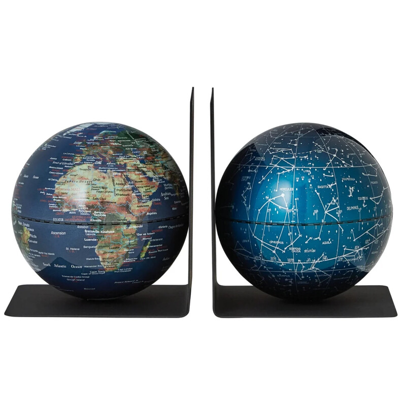 TROIKA Globo terráqueo BookGlobe Earth Galaxy 13 cm