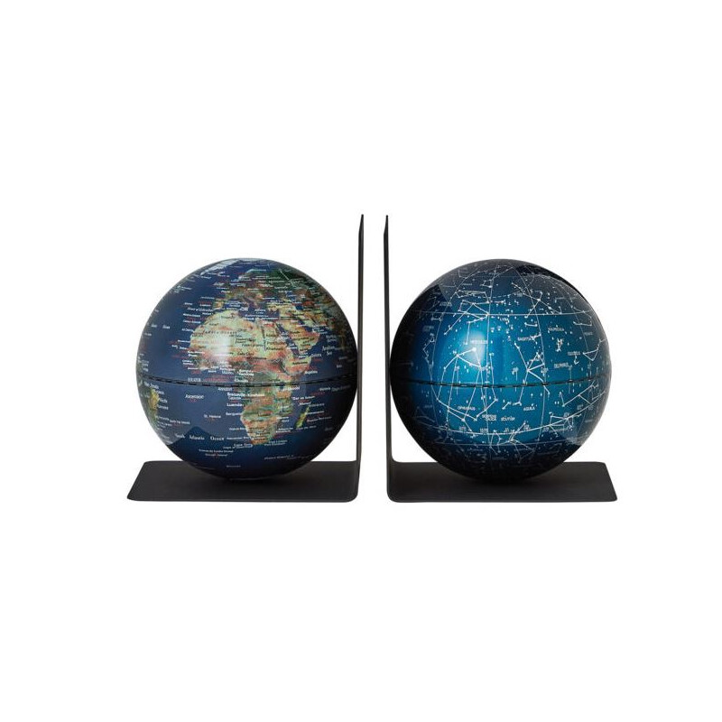 TROIKA Globo terráqueo BookGlobe Earth Galaxy 13cm