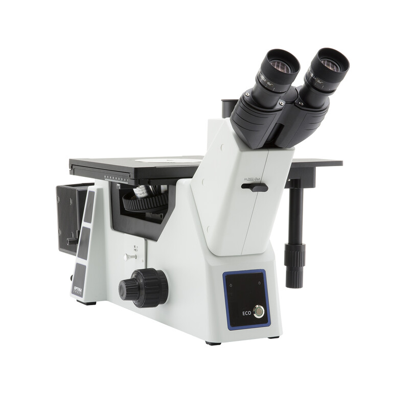 Optika Microscopio IM-5MET-EU, trino, inverso, IOS, objetivos w.o., EU