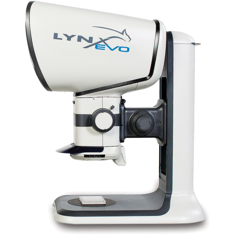 Vision Engineering LynxEVO, EVO501, Cabezal, Cuerpo del zoom, Trípode ergonómico, Iluminador anular, Zoom 1:10, 6-60x