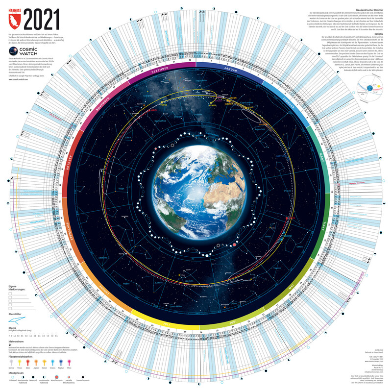 Marmota Maps Calendarios Jahreskalender 2021