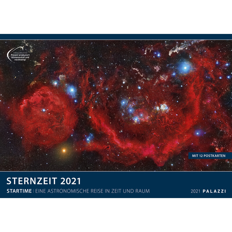 Palazzi Verlag Calendarios Sternzeit 2021