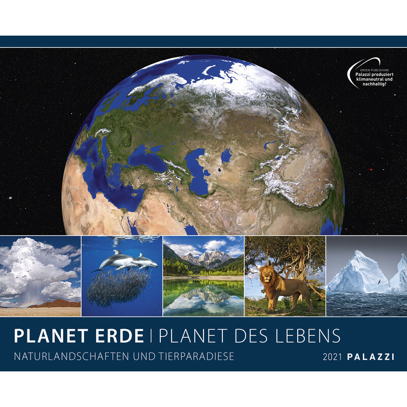 Palazzi Verlag Calendarios Planeta Erde 2021
