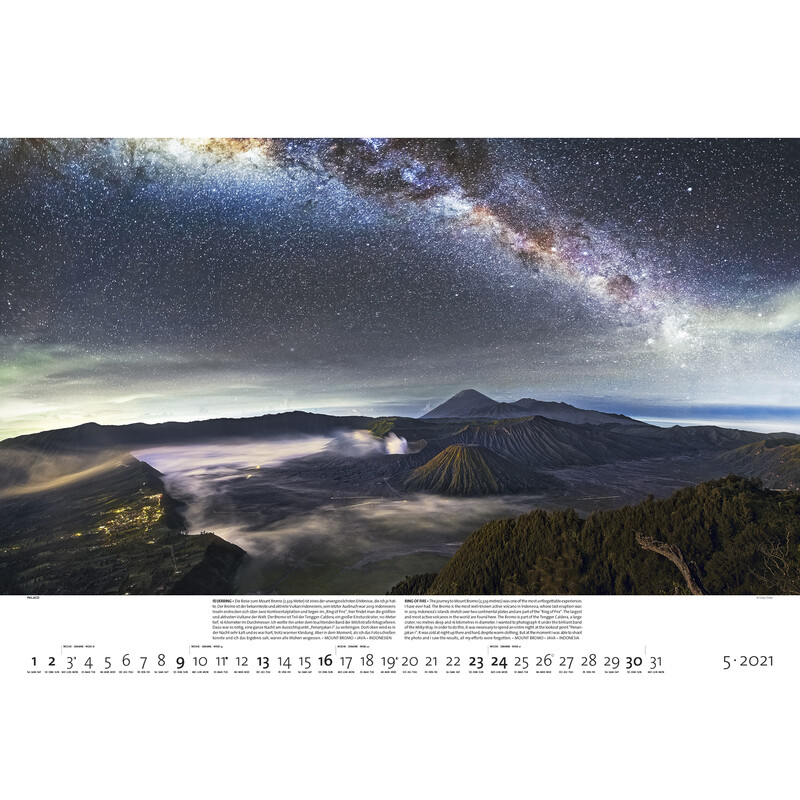 Palazzi Verlag Calendarios Mundos nocturnos 2021