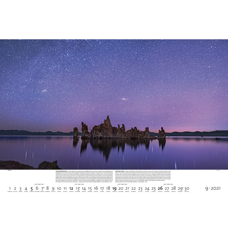 Palazzi Verlag Calendarios Mundos nocturnos 2021