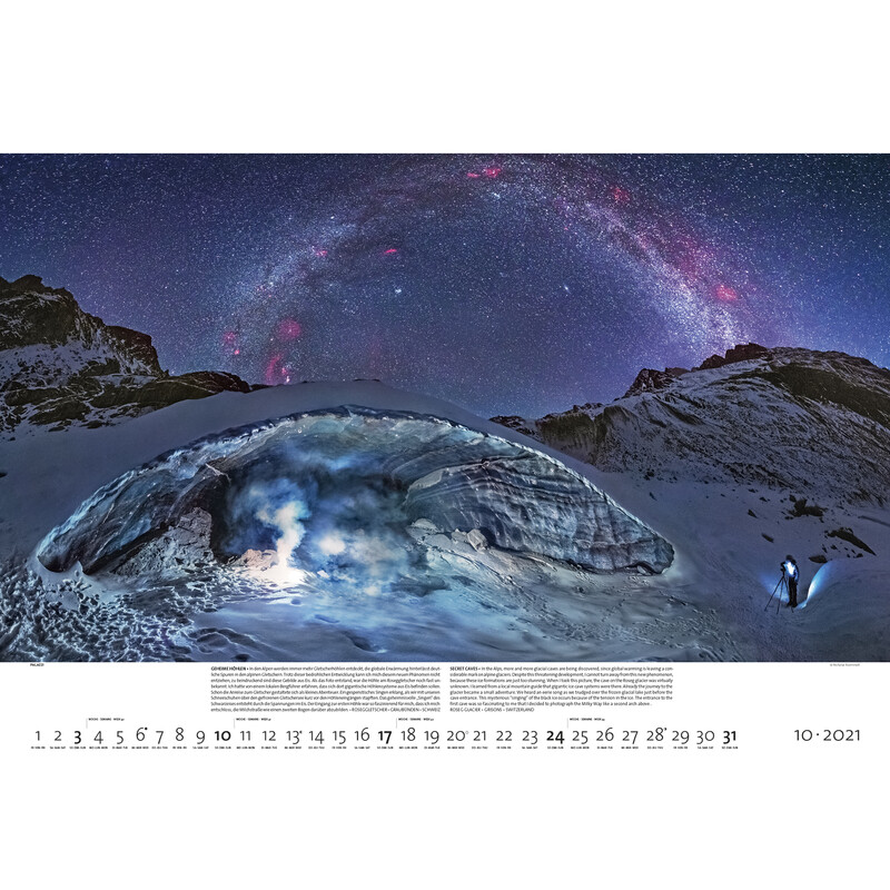 Palazzi Verlag Calendarios Mundos nocturnos 2021