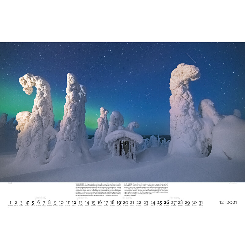 Palazzi Verlag Calendarios Mundos nocturnos 2021