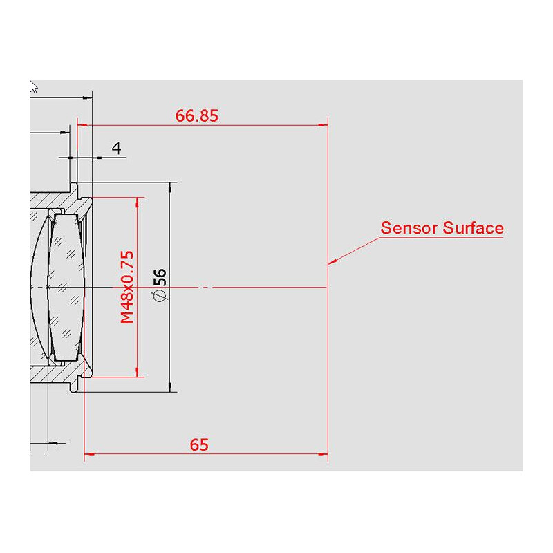 TS Optics Corrector de coma 0,73x 2"