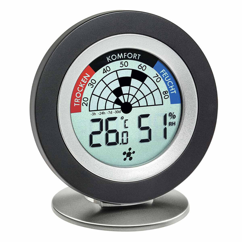 TFA Estación meteorológica Set para la monitorización del clima interior con recomendación de ventilación WEATHERHUB COSY RADAR