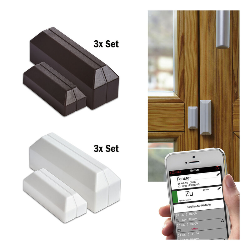 TFA Sensores de contacto para puertas y ventanas WEATHERHUB