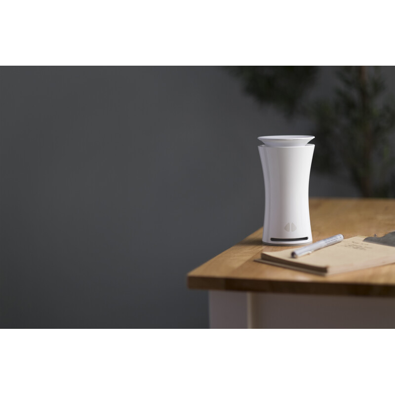 uHoo Monitor del nivel de CO2 en el aire, sensor y medidor de tasa de virus Smarter 9 en 1 con Virus Index de