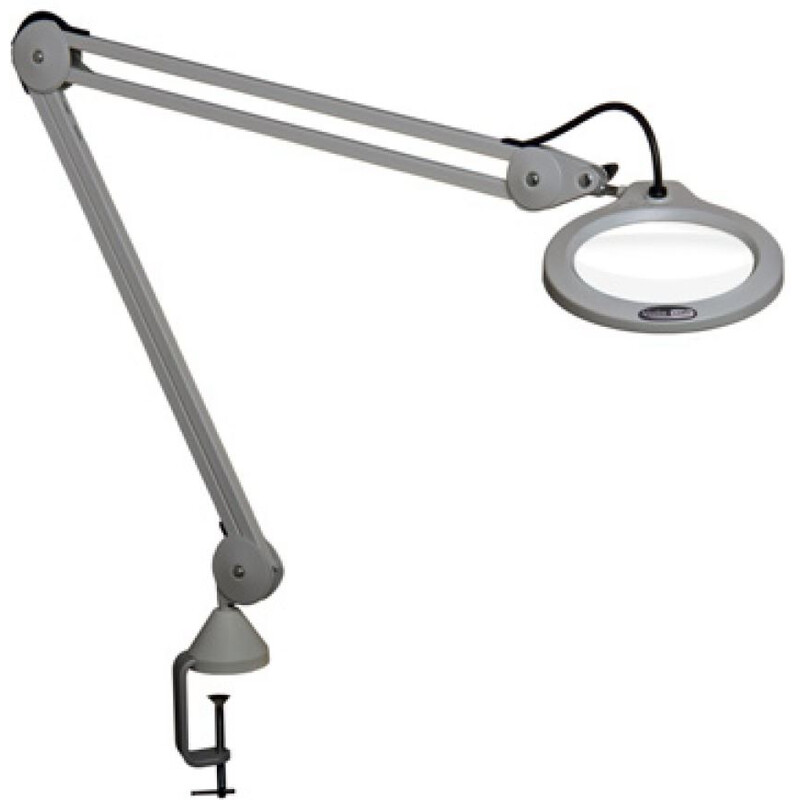 Vision Engineering Lupa VisionLUXO LFM LED, gris claro, 3 dioptrías
