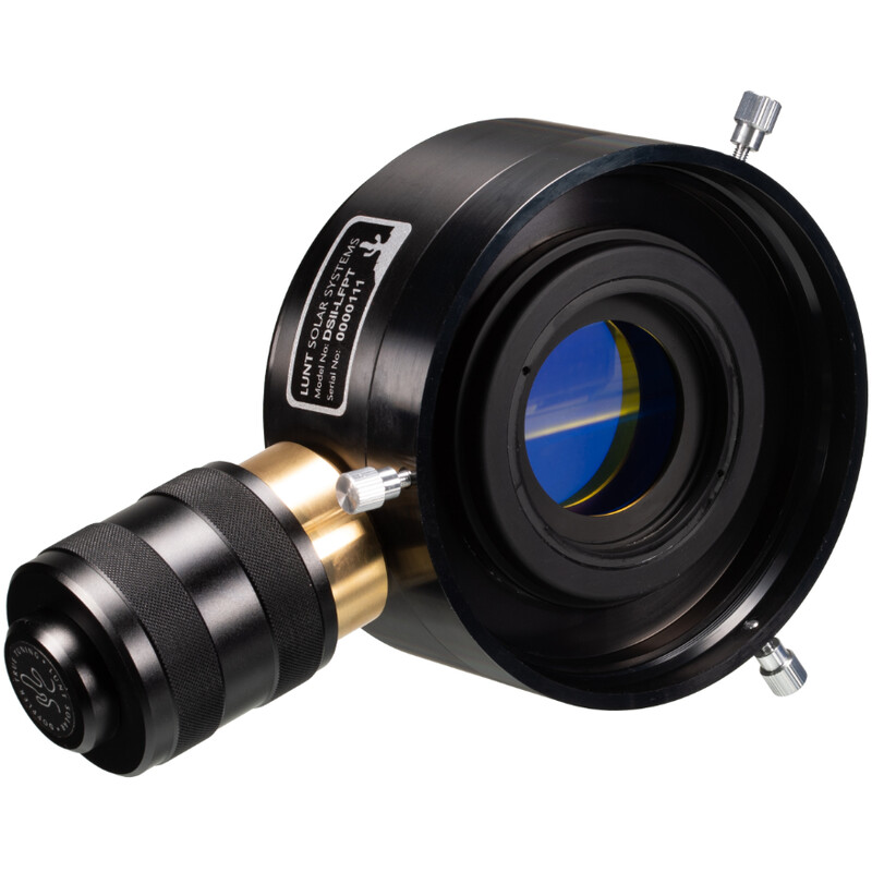 Lunt Solar Systems Filtro de doble pila DSII para Telescopio solar LS130MT Ha