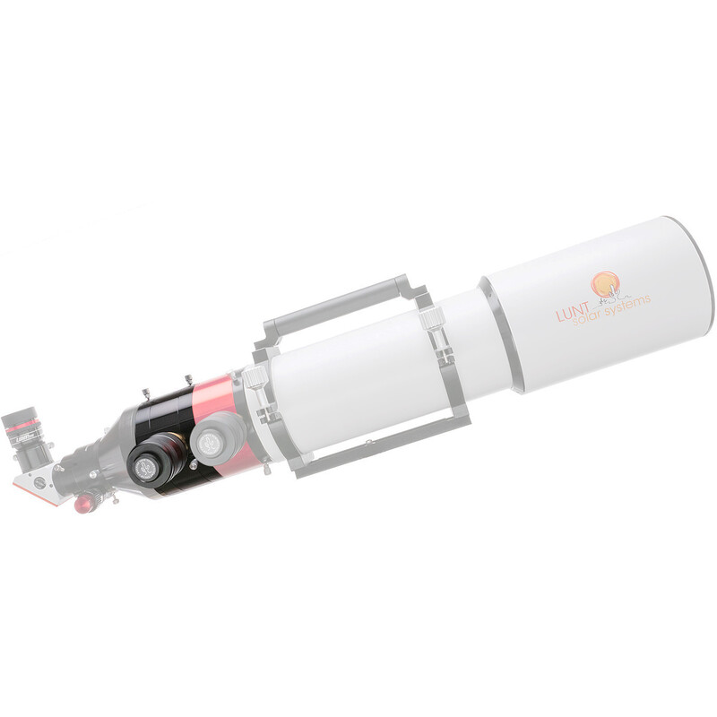 Lunt Solar Systems Filtro de doble pila DSII para Telescopio solar LS130MT Ha