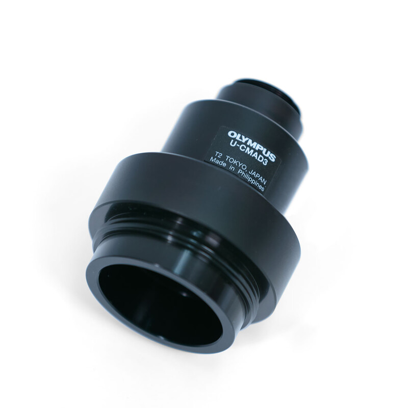 Evident Olympus Adaptador para cámaras Olympus U-CMAD3-1-7 C-Mount (U-TV1X ,U- TV0,5X, U-TVZ,U-TVZA)