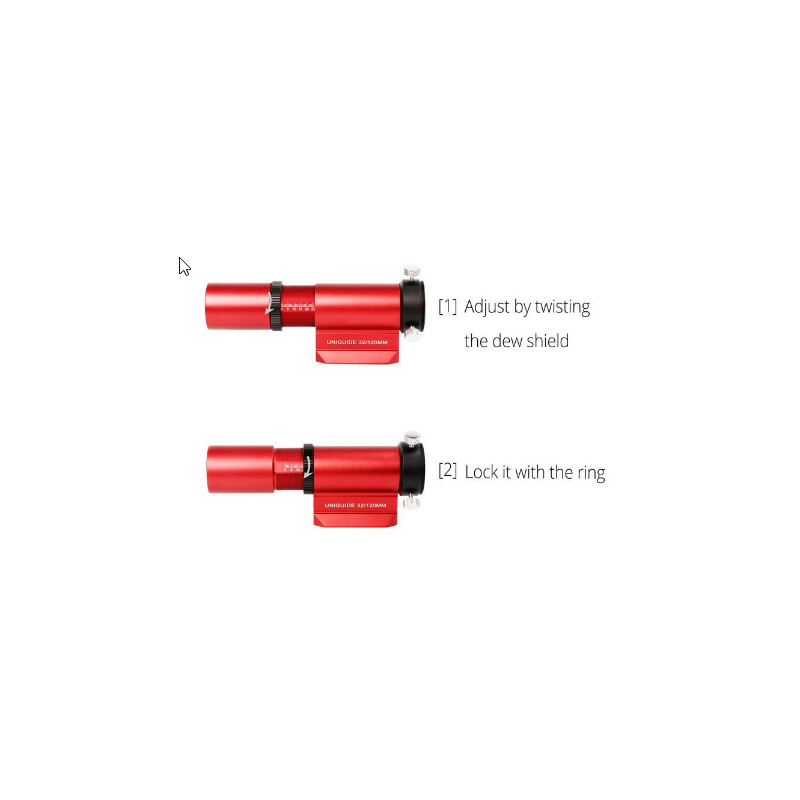 William Optics Guidescope UniGuide 32mm Gold