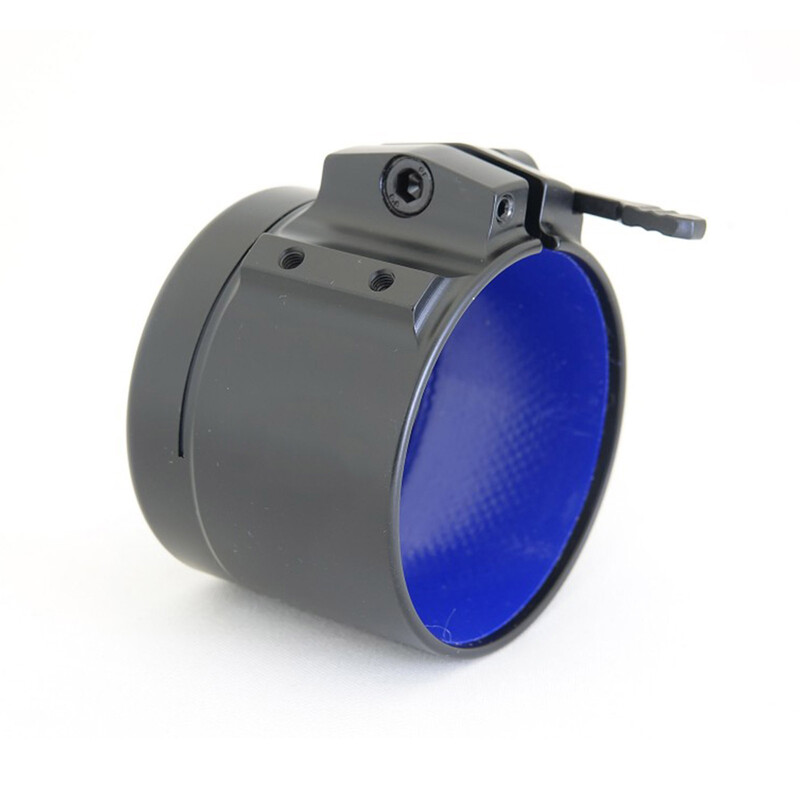 Rusan Adaptador de sujeción Q-R M52x0,75 para ZEISS Diavari 1,25-4x24 / Varipoint VM 1,1-4x24 con riel