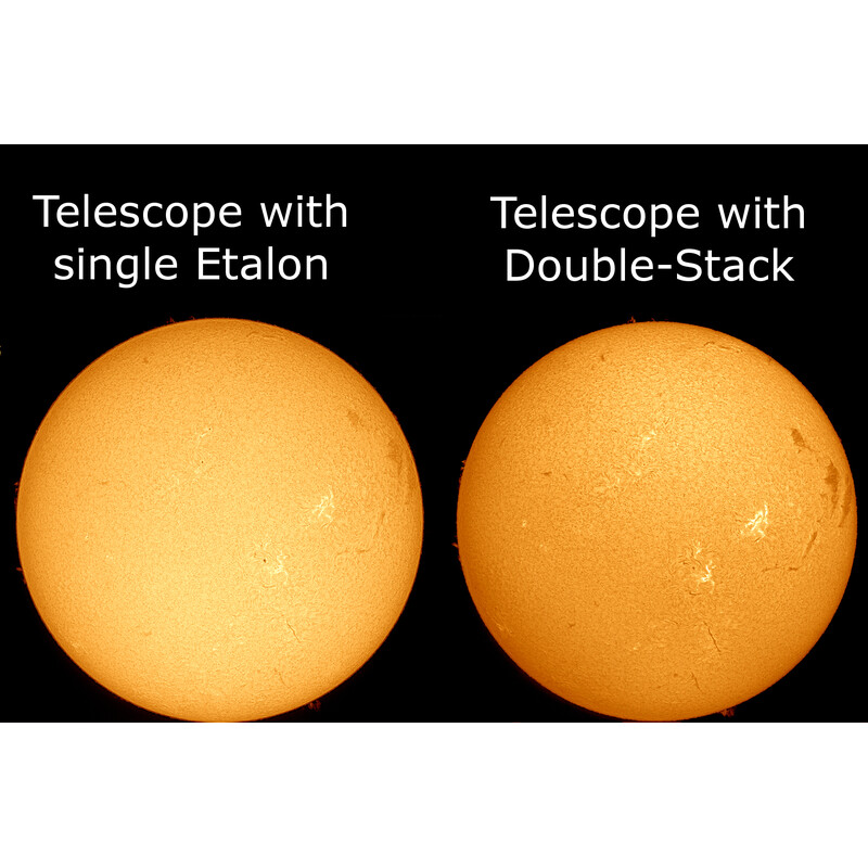 Lunt Solar Systems Filtro de doble pila DSII para telescopios solares LS80MT y LS100MT