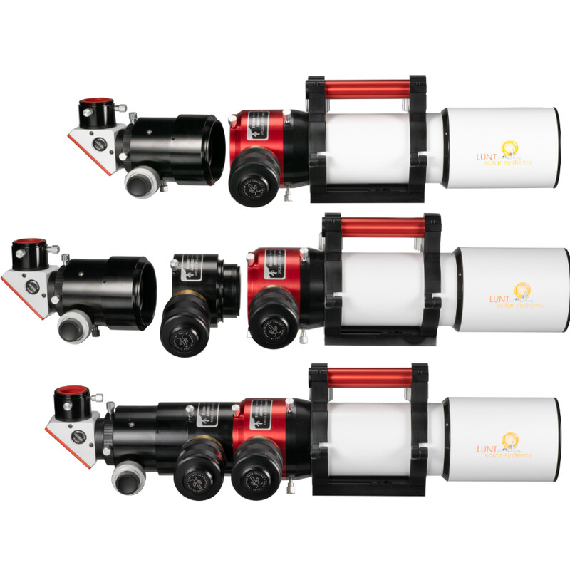 Lunt Solar Systems Filtro de doble pila DSII para telescopios solares LS80MT y LS100MT