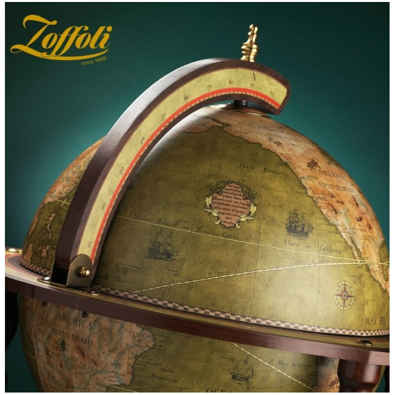 Zoffoli living Globo minibar Explora Olive Greene 40 cm