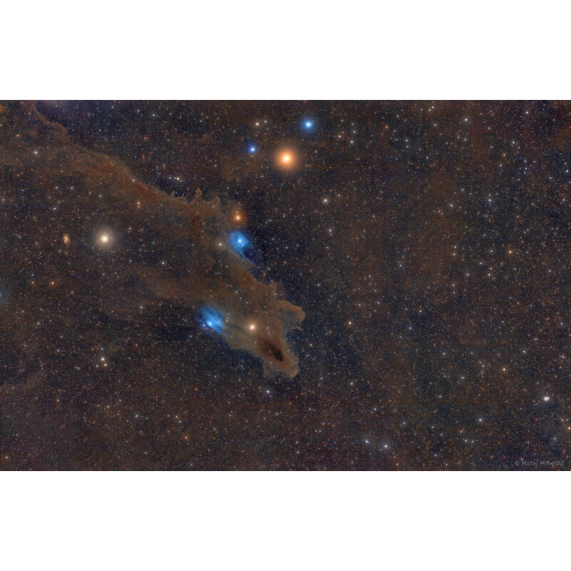 Omegon Refractor apocromático Pro APO AP 108/600 Quintupleto OTA
