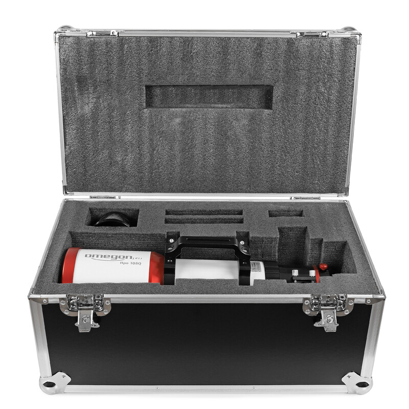 Omegon Refractor apocromático Pro APO AP 108/600 Quintupleto OTA