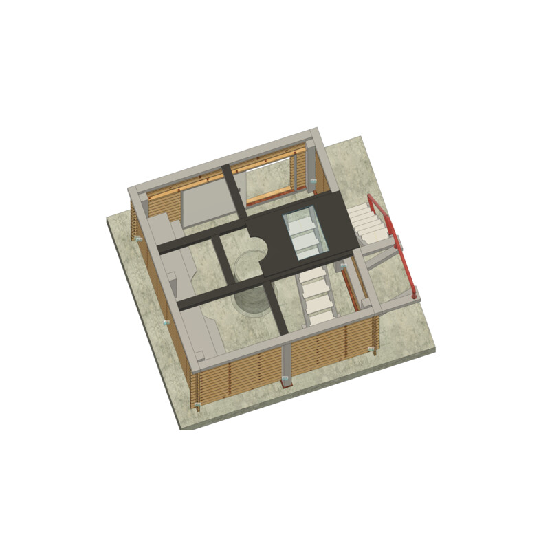 Dome Parts subestructura del observatorio GreenLine SP-32