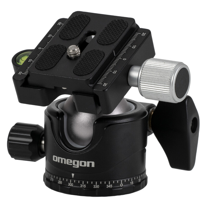 Omegon Montura Kit Segugio Tracker con rótula de trípode esférica OM10