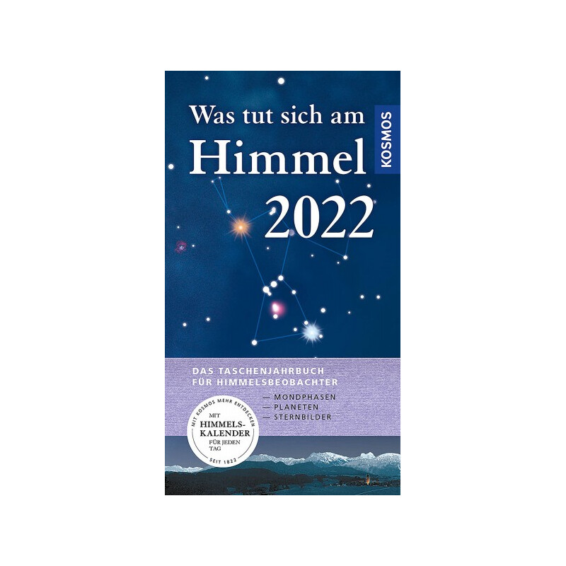 Kosmos Verlag Almanaque Was tut sich am Himmel 2022
