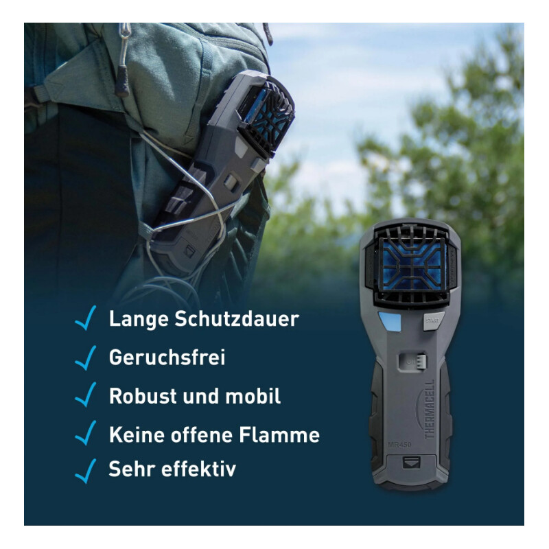 Thermacell Repelente de mosquitos proactivo MR-450