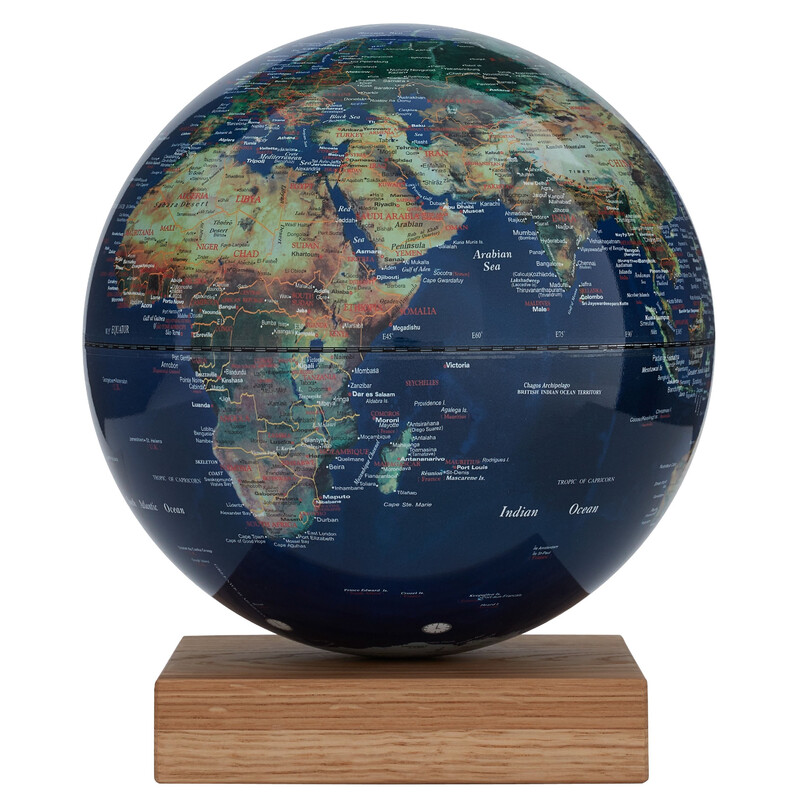 TROIKA Globo terráqueo Platon Oak Physical 30cm