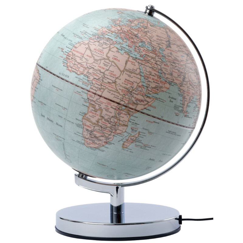 TROIKA Globo terráqueo Terra Antique Light 25 cm