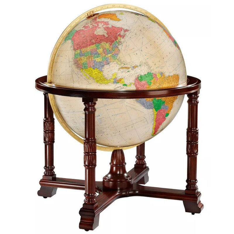 Replogle Globo terráqueo de pie Diplomat Antique 80cm