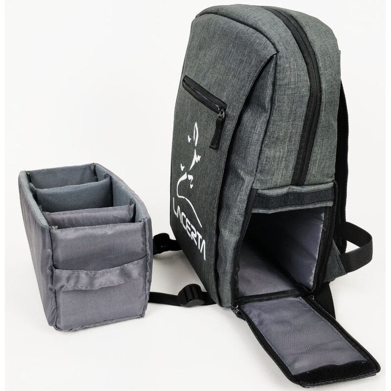 Lacerta Bolso de transporte Mochila fotográfica con compartimento lateral