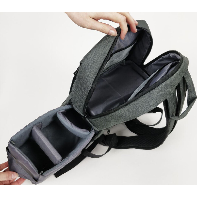 Lacerta Bolso de transporte Mochila fotográfica con compartimento lateral