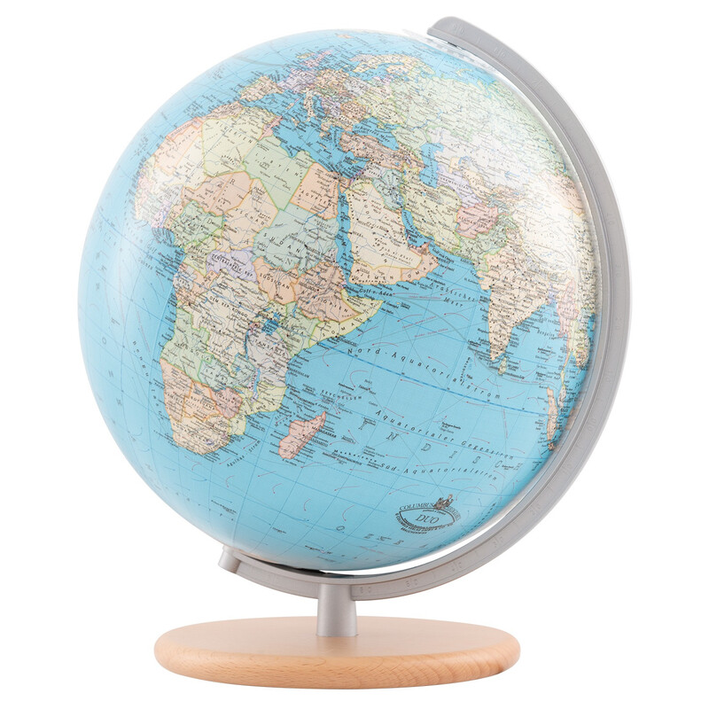 Columbus Globo terráqueo Dúo 26 cm OID