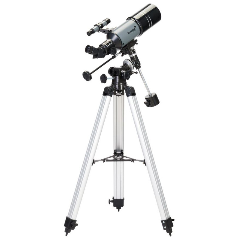 Levenhuk Telescopio AC 80/400 Blitz 80s PLUS EQ