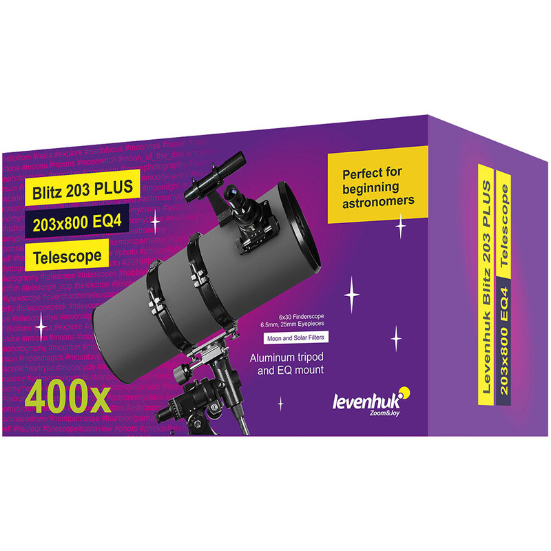 Levenhuk Telescopio N 203/800 Blitz 203 PLUS EQ