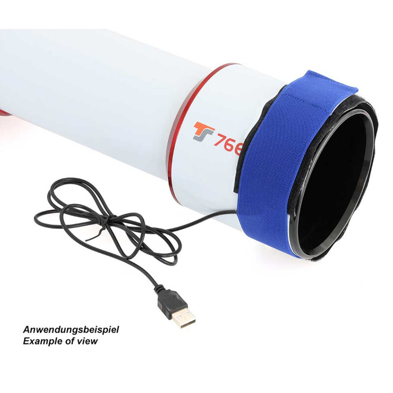 TS Optics Manguito calefactado USB 400mm