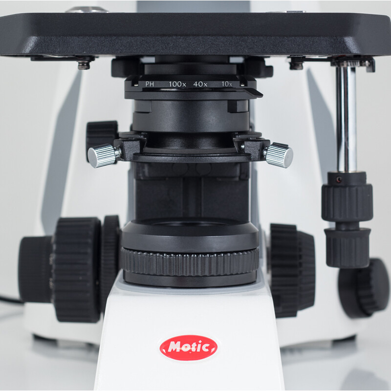 Motic Microscopio Panthera C2, Trinocular (sin 100X), infinity, plan, achro, 40x-400x, Halogen/LED