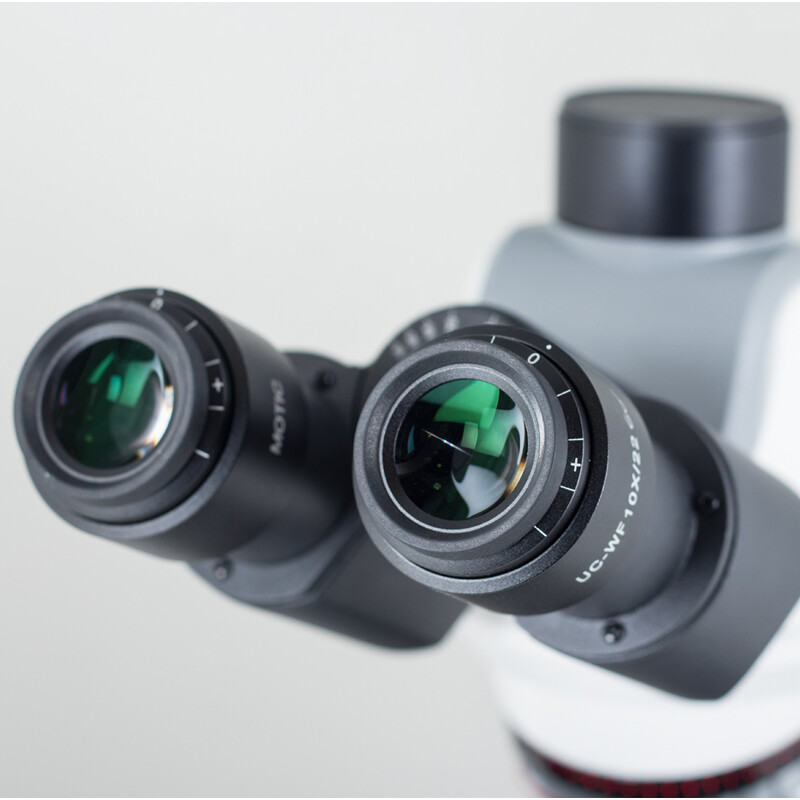 Motic Microscopio Panthera C2, Trinocular (sin 100X), infinity, plan, achro, 40x-400x, Halogen/LED