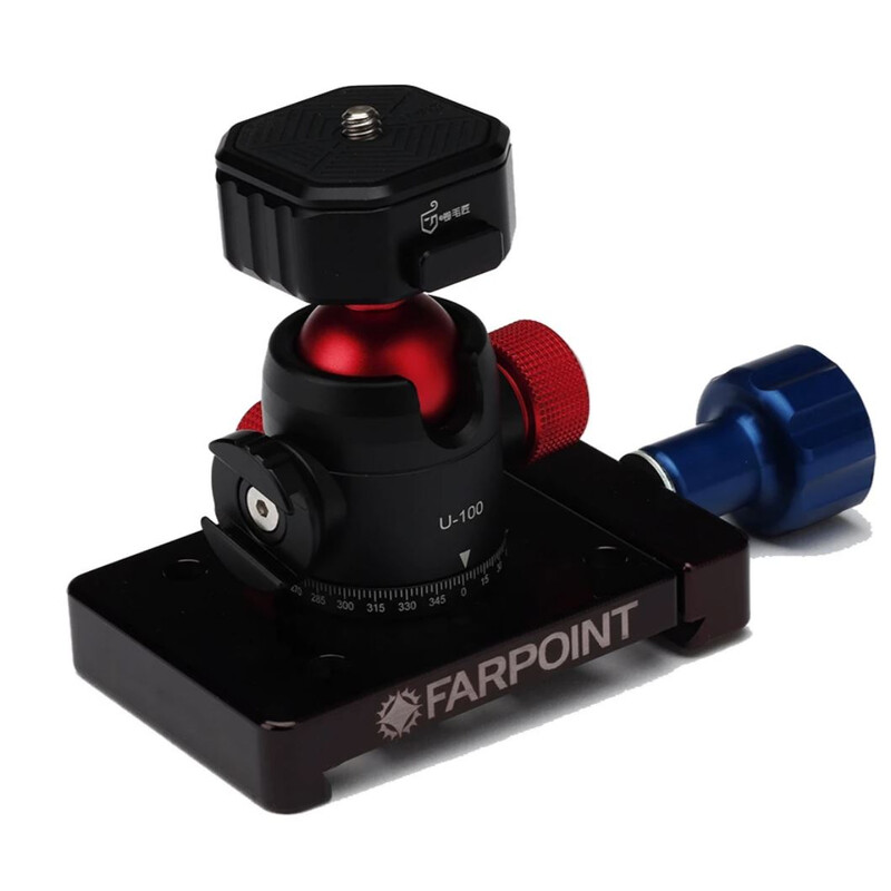 Farpoint Rótula de bola FDA con Fijación para barra prismática
