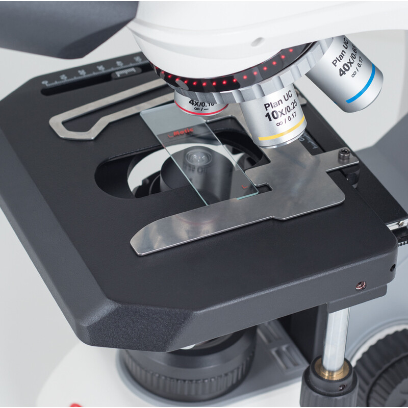 Motic Microscopio Panthera C2 Trinocular, infinity, plan, achro, 40x-1000x, 10x/22mm, Halogen/LED