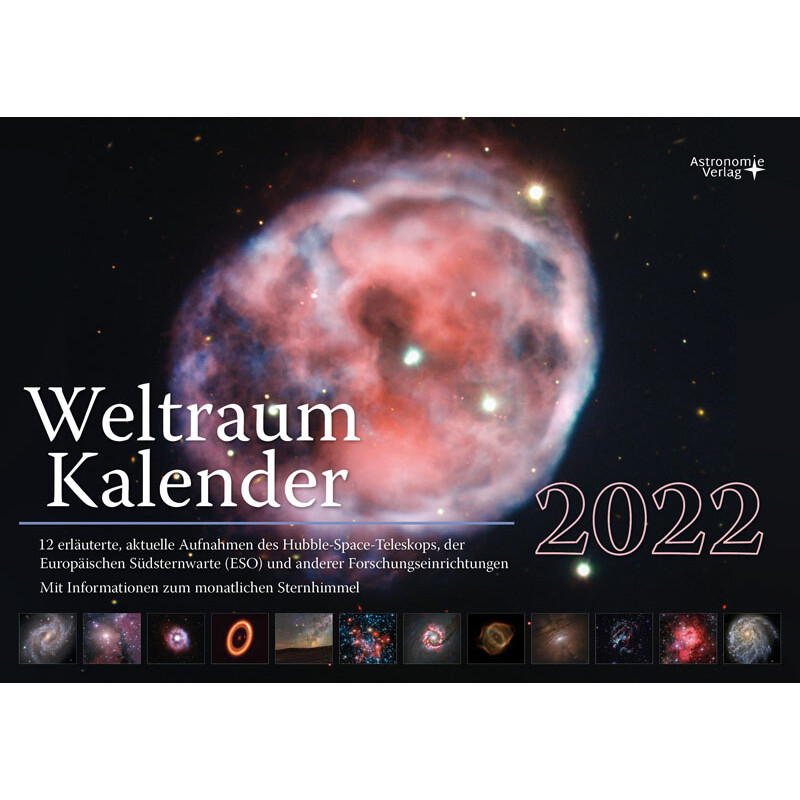 Astronomie-Verlag Calendarios Weltraum-Kalender 2022